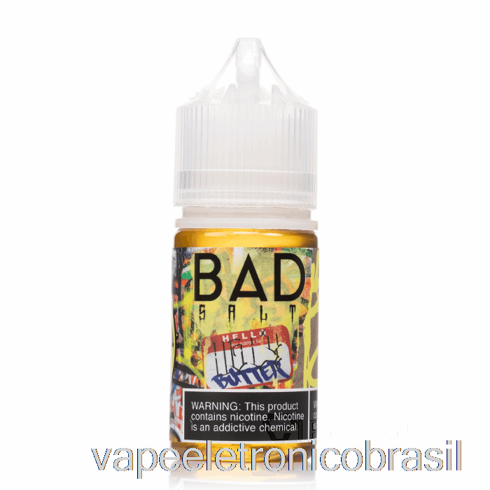 Vape Eletrônico Manteiga Feia - Sal Ruim - 30ml 45mg